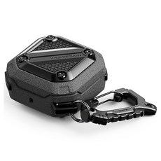 VRS Terra Guard Ultimate 耳機保護殼, 砂岩-灰, Galaxy Buds2 Pro, Buds Pro, Buds2, Buds Live, Buds FE