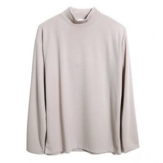 Launi 半高領針織長袖T恤