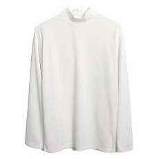 Launi 半高領針織長袖T恤