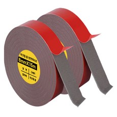 DADA 壓克力泡棉雙面膠帶 8mm x 15m, 2個