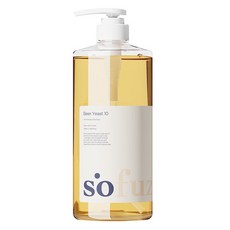 sofuz 啤酒酵母10油性頭皮調理洗髮精 柑橘香, 1000ml, 1瓶