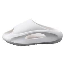 PEONIST 男士獨特厚底拖鞋, 270, 白色