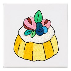 minhwashop 爆米花筆 甜點著色套組 S230134C, 咕咕霍夫, 5套