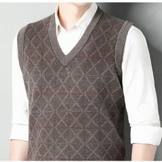 DM 男士商務V領背心