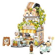 LoZ 熊熊日常咖啡廳奈米積木, 混合色