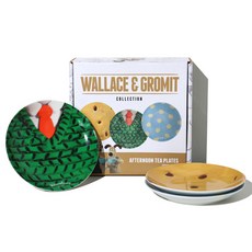 Colley 酷狗寶貝 下午茶盤 3件組, 混合色, 1套, 盤子3件