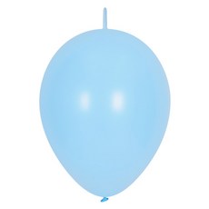 Sempertex 連接氣球 30cm 30入, 1個, 粉彩啞光藍色