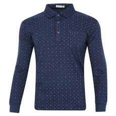 페라어스 남성용 믹스배색 도트 골프 긴팔 셔츠 CTS3NMP2072