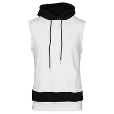 FERRA US 男士棉混紡連帽背心 CVS3MP8025