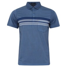 FERRA US 男士圓點印花高爾夫短袖襯衫 CTM3NE2077