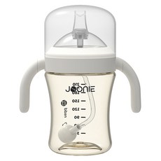 JOONIE 孩童用吸管水杯, 白色, 210ml, 1個