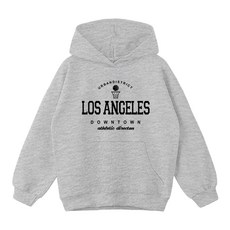 Jenny女童款寬鬆洛杉磯連帽T JN4328H