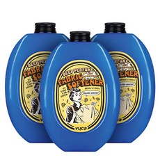 vuca 超濃縮深層香水衣物柔軟精 金色含羞草香, 3瓶, 1.05L