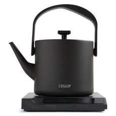 L'EQUIP 數位電熱水壺, 黑色, LKT-051B