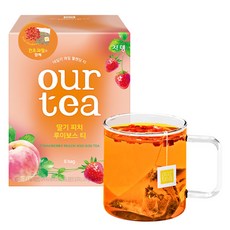 JARDIN 南非國寶茶包 草莓蜜桃風味, 18.7g, 8入, 1盒