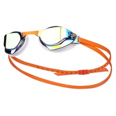 SD7 Hydro View 高級訓練泳鏡 SGL-216, 1個, 綠色 + 橘色