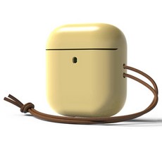 베루스 에어팟 1 / 2세대 쉴드 케이스, 레몬에이드, 1개