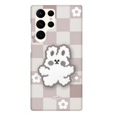 유스픽 디자인 톡톡 휴대폰 하드케이스 구름토끼