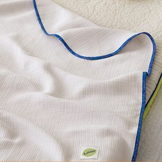 유아용 드리머 모달 거즈 블랭킷, 블루 화이트