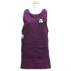 Rosa Home 百合連身裙生活防水圍裙 XL, 1個, 紫色