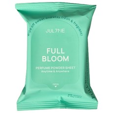 JUL7ME JULYME 香水爽身濕巾 浪漫花香 20張入, 1個, 20g