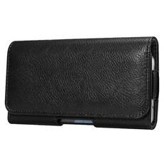 多研鏡 腰包 腰帶 多功能 手機殼 中款 JR002, 1個, 黑色