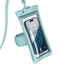 VRSDESIGN 潛水衛士手機防水包+肩帶+臂帶套裝, 藍色, 1組