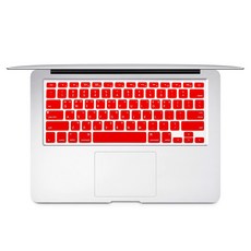 맥북 키보드 프로 14 키스킨 A2992, 레드, 1개