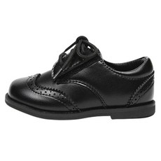 LA STELLA 兒童翼紋雕花鞋