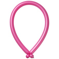 Joy Balloon 魔術氣球 260 100入, 1個, 覆盆莓