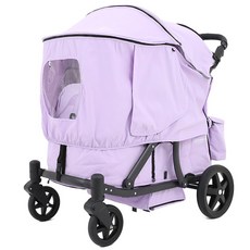 폼포라 디럭스 웨건 전용 멀티커버 햇빛가리개, 라벤더 퍼플, 1개