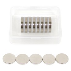 초강력 네오디움자석 원형 3 x 20 mm, 혼합색상, 8개