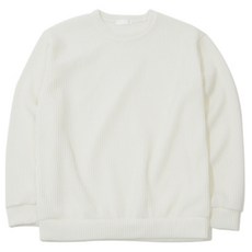 男士日常寬鬆羅紋針織衫 T2731