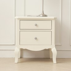 파로마 엘르 원목도장 협탁, 크림화이트, 1개 홈인테리어/싱글하우스 반품 최저가 129,000원