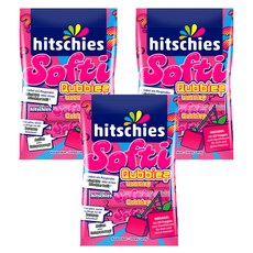 hitschies 希趣樂 Softi方塊咀嚼糖 櫻桃口味, 80g, 3袋