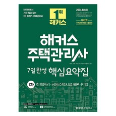 HackersHouse 2024 住宅管理師 第1次 7日速成 核心摘要集 ： 會計學原理·共同住宅設施概論·民法