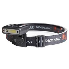 DJD LED COB 感應充電式帽燈 頭燈兩用 DJ-29, 1個, 混合色