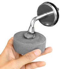 Gongjungbuyang 吸附式磁吸皂架, 銀色, 1個