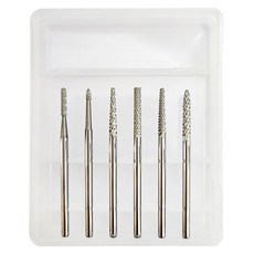 卡卡斯 美甲磨頭6件組 KN-A4127, 單一顏色, 1套