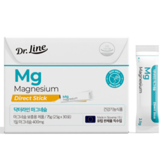 Dr.Line 鎂即溶粉隨身包 30條, 1盒, 75g