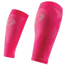 titan 太肯 字母印花小腿加壓護具 2入, 1套, 粉紅色