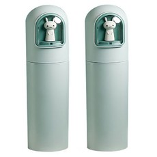 THE ZAKKA 太空小兔攜帶式牙刷盒, 藍色, 2個