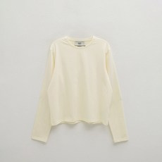 아틀리에나인 여성용 에센셜 실켓 스탠다드 티셔츠 T-6790