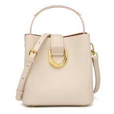 케네디 가죽 버킷 버클 크로스백