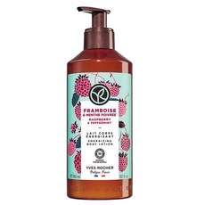 YVES ROCHER 伊夫黎雪 Energizing身體乳 覆盆子薄荷香, 390ml, 1瓶