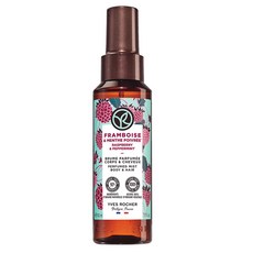 YVES ROCHER 伊夫黎雪 香水身體與頭髮噴霧 活力覆盆子薄荷香, 100ml, 1瓶