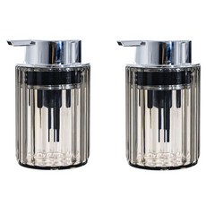 THE ZAKKA 大容量泡棉容器補充分配器 免費, 灰色, 2個