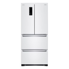 LG전자 디오스 김치톡톡 402L 스탠드형 김치냉장고 방문설치, 화이트, K417W143