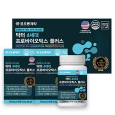 KOLON PHARMA Doctor第四代益生菌Plus 42g, 3個, 60顆