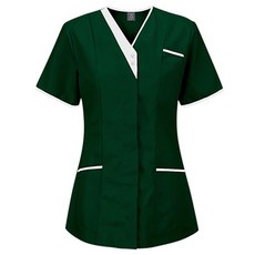 UNHEVE 男女通用簡潔斜線設計護理服